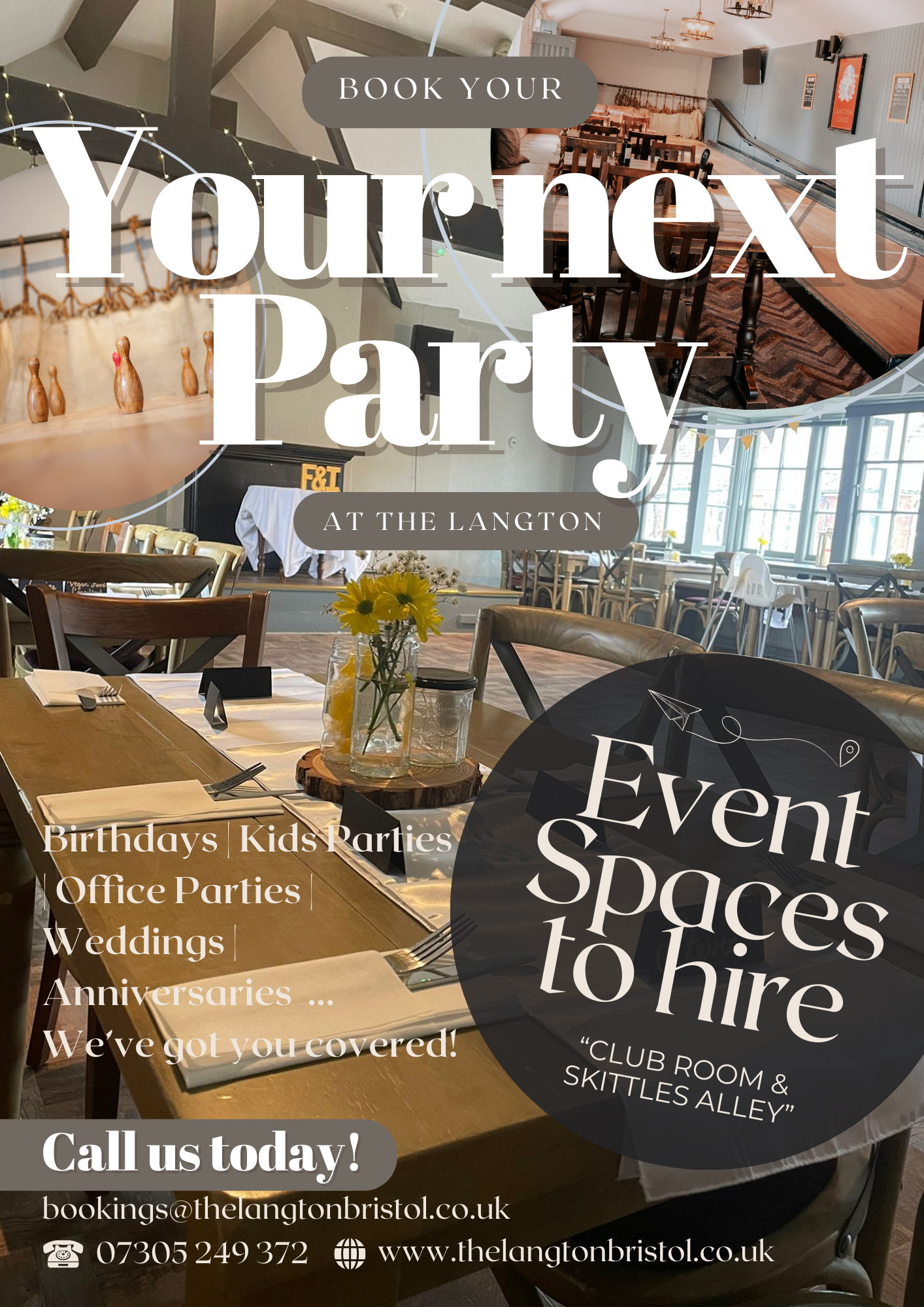 POSTER Event spaces The Langton
